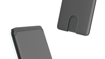 Minimalist Card Holder Sticky Phone Wallet Slim Bank Credit Cardholder Phone Card Case Silicone Compatible for Iphone Android