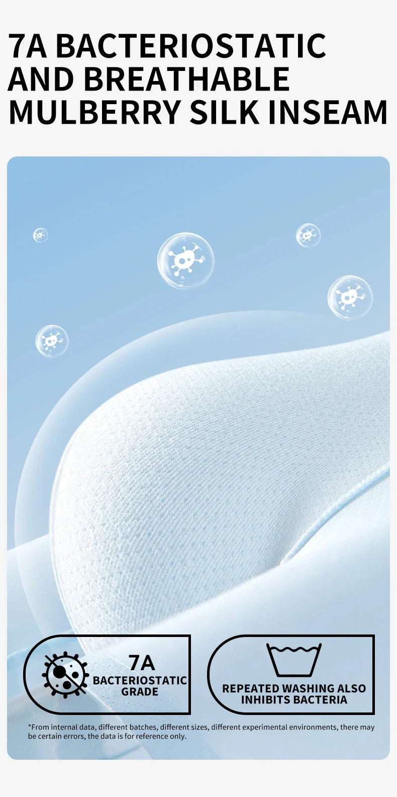 MiiOW Men's Ice Silk Boxer Briefs - 3Pcs Antibacterial Breathable Underwear - ShopHub