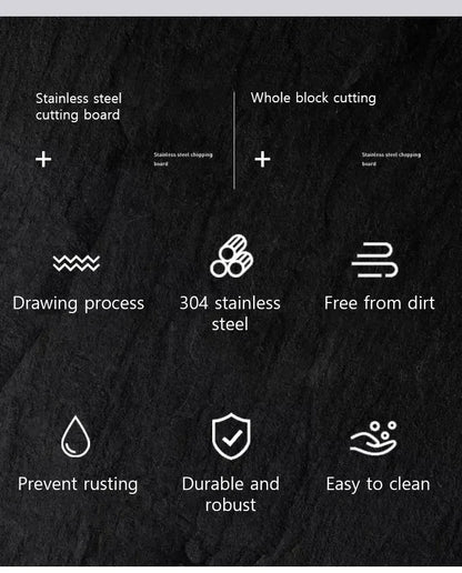 3PCS Stainless Steel Cutting Board - ShopHub