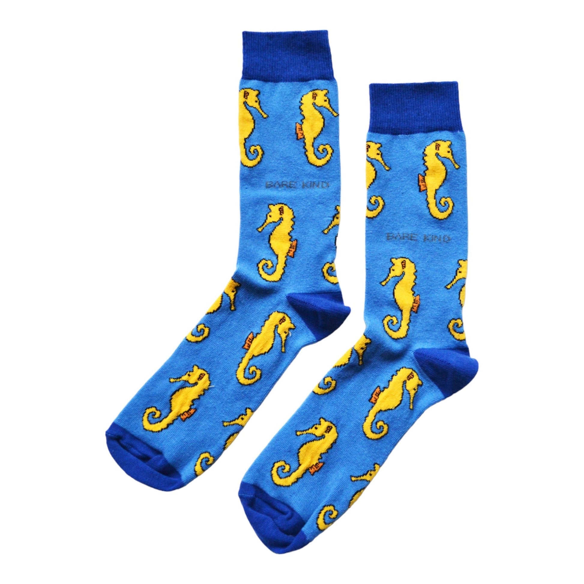 Save the Seahorses Bamboo Socks Barekind NZ