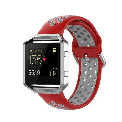 Silicone Sport Strap for the Fitbit Blaze/Versa/Versa 2/Lite Series (15 colours available) Habicare