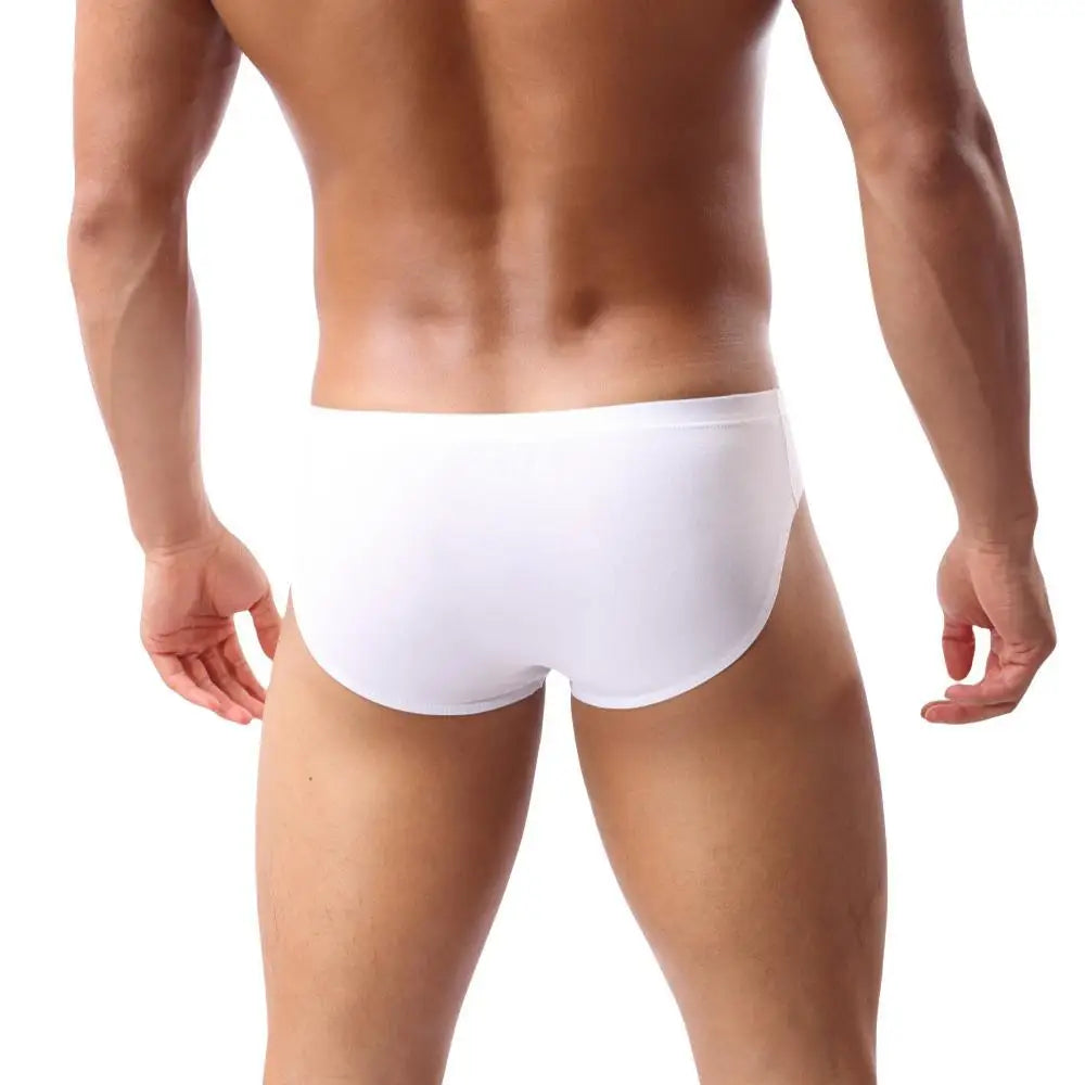 BRAVE PERSON Sexy Men's Briefs Cotton Underwear U Convex Pouch Low Waist - ShopHub