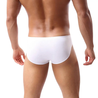 BRAVE PERSON Sexy Men's Briefs Cotton Underwear U Convex Pouch Low Waist - ShopHub
