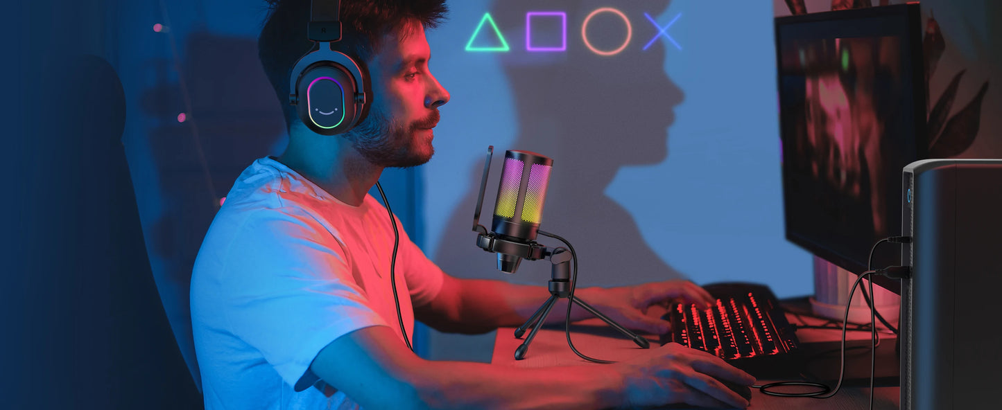 FIFINE USB Microphone for Gaming: Elevate Your Streaming Experience