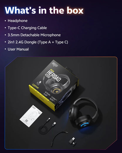 QCY Heroad V200 Gaming Headset - ShopHub