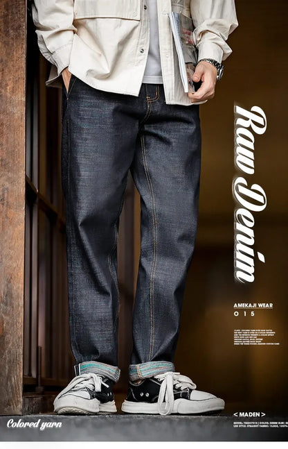 Maden Vintage 13.5OZ Selvedge Raw Denim Jeans
