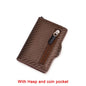 Carbon Fiber Rfid Credit Card Holder Men Wallets Storage Money Bag Hand Purse Small Mini Slim Wallets Carteira Masculina