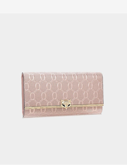 FOXER Split Leather Women's Long Wallet