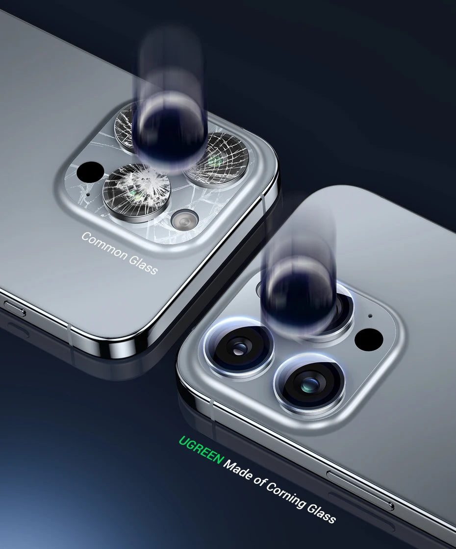 UGREEN Camera Lens Protector for iPhone 18, 17, 16, 15, Pro Max