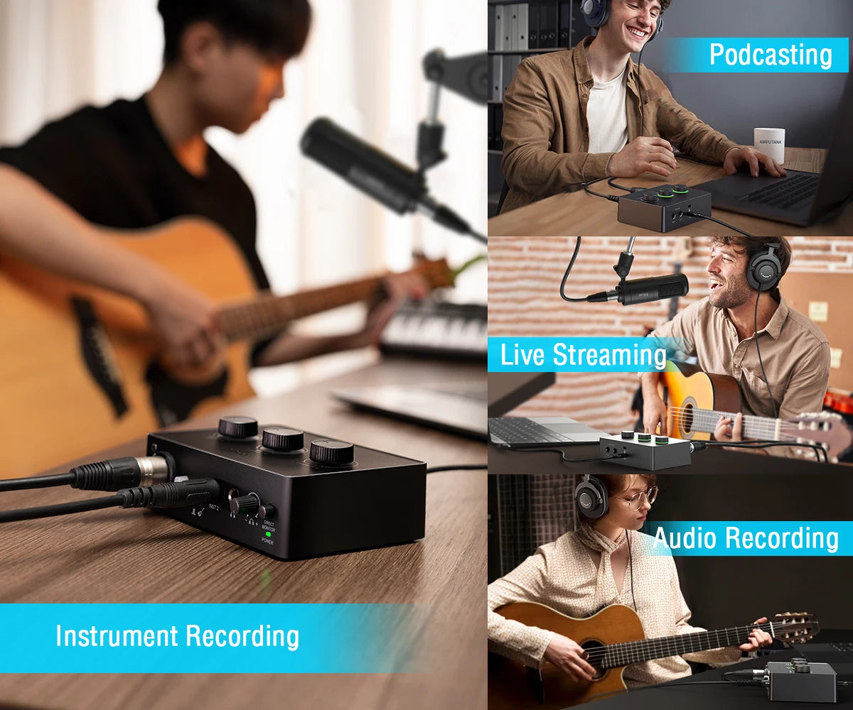 FIFINE Podcast Kit KS6: Elevate Your Audio Game with All-in-One Studio Quality