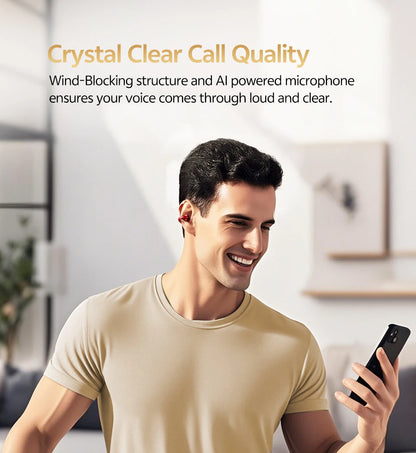 QCY C30S Open Ear Bluetooth Headphones with LDAC Wireless Technology and 40H Playtime - ShopHub