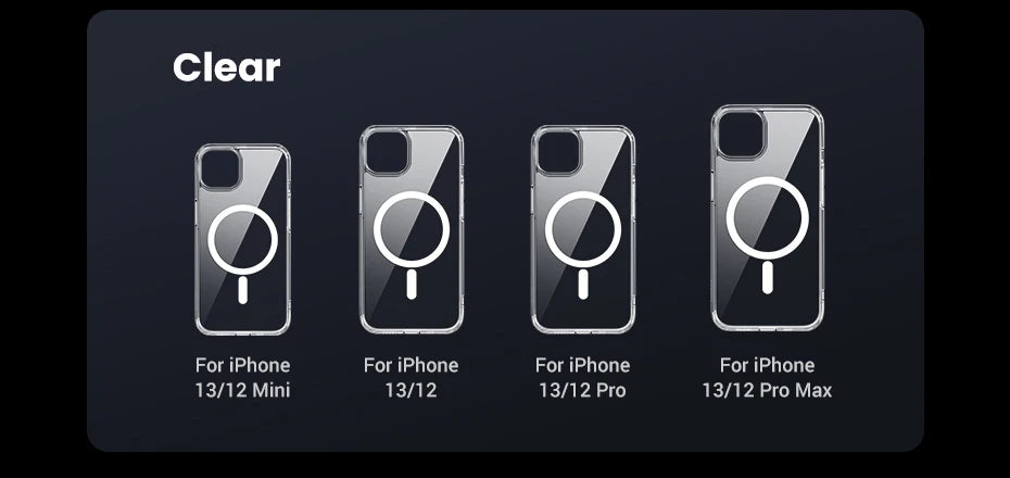 UGREEN Never Yellow Magnetic Case for iPhone 18 & 17 Pro Max
