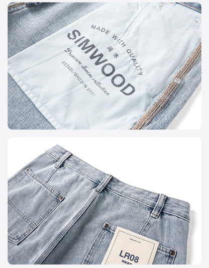 SIMWOOD 11oz Loose Relax Logging Jeans