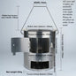 Portable Outdoor Fire Pit Stove - ShopHub