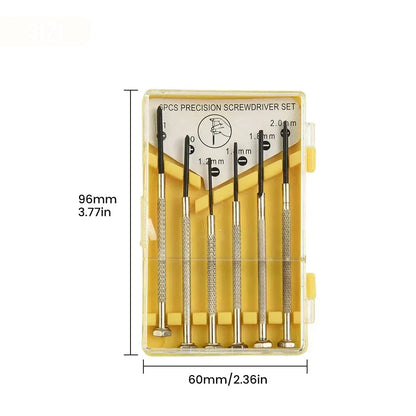 Precision Screwdriver Set (6Pcs) (2 types of sets available) Habicare