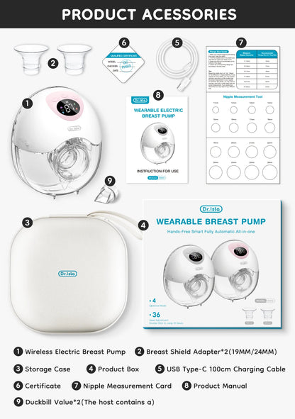 MAMIJOY EB50 Wearable Electric Breast Pump