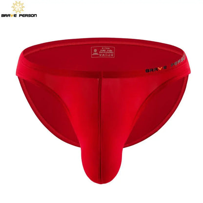 BRAVE PERSON Sexy Mens Big Penis Pouch Design Underwear