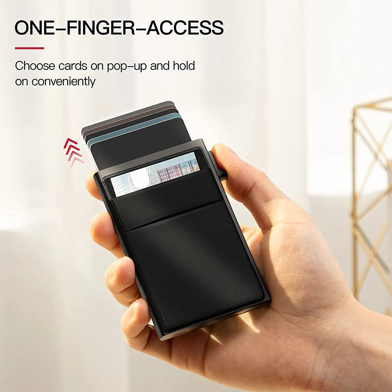 Minimalist RFID-blocking Card Wallet
