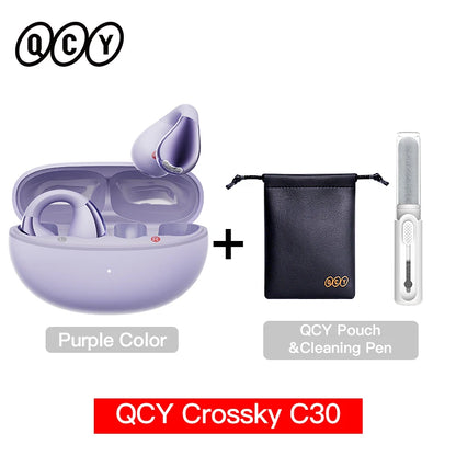 QCY Crossky C30 Wireless Earphones - Bluetooth 5.4 TWS Sports Earbuds with Dual-Connection and Waterproof Design - ShopHub