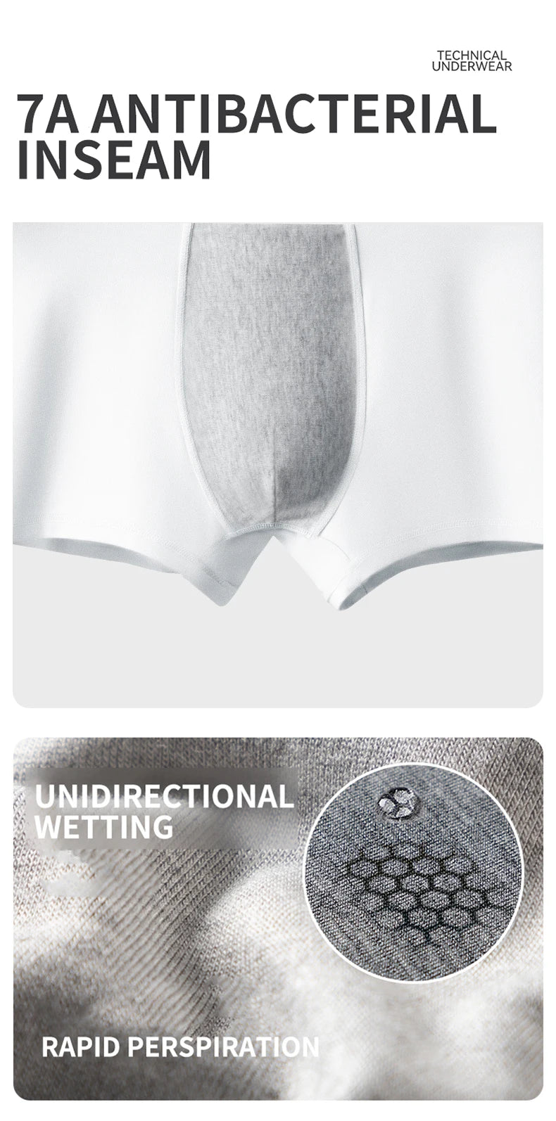 MiiOW Men's Cotton Underwear Set - Cozy Boxer Briefs - ShopHub