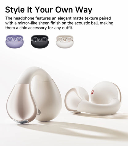 QCY Crossky C30 Wireless Earphones - Bluetooth 5.4 TWS Sports Earbuds with Dual-Connection and Waterproof Design - ShopHub
