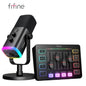 FIFINE All-in-One Podcast Kit with RGB Audio Mixer: Elevate Your Streaming Experience