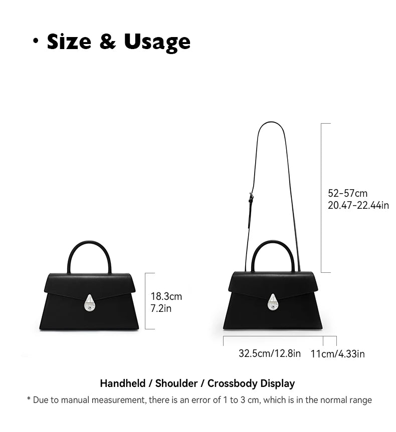 BAFELLI Genuine Leather Lady Doctor Bag
