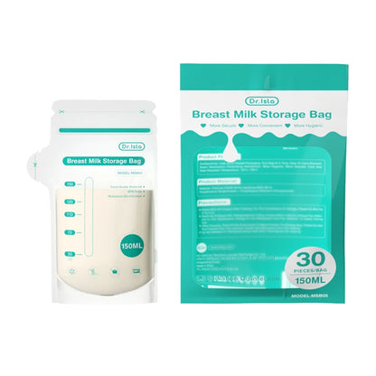 MAMIJOY 10/30/100Pcs 150ML Breast Milk Storage Bags