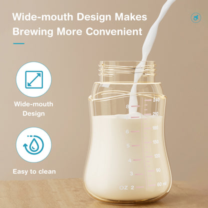 Dr.Isla Baby Bottle 160/240/300ml — Safe, Durable Feeding for Newborns to Toddlers
