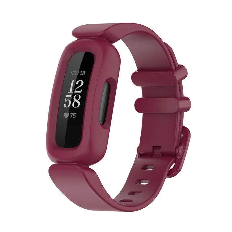 Silicone Strap for The Fitbit Ace 2/3 & Inspire Series (16 colours available) Habicare
