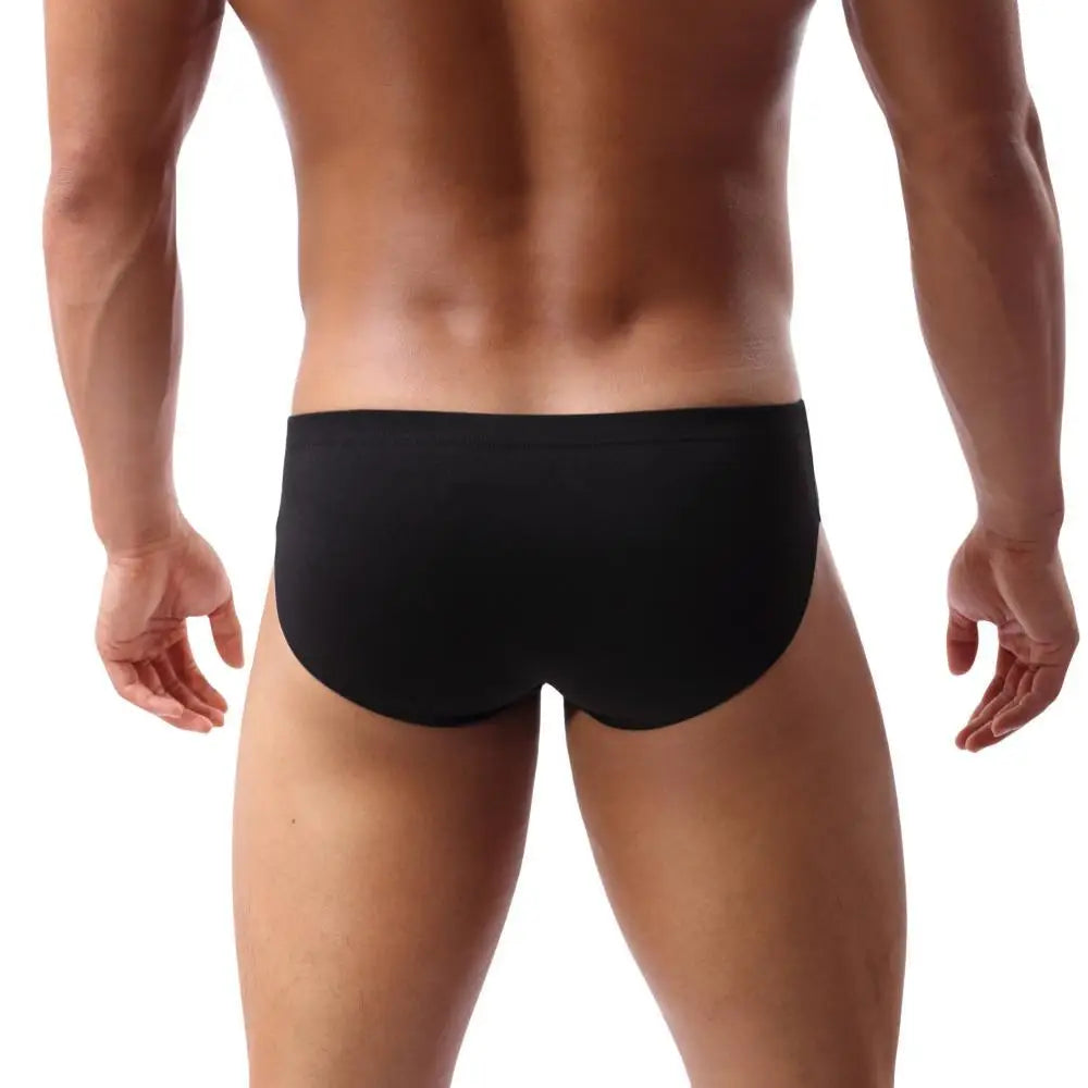 BRAVE PERSON Sexy Men's Briefs Cotton Underwear U Convex Pouch Low Waist - ShopHub