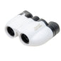 Habicare foldable compact binoculars 10x22 with black body, easy to carry and ideal for outdoor viewing activities.