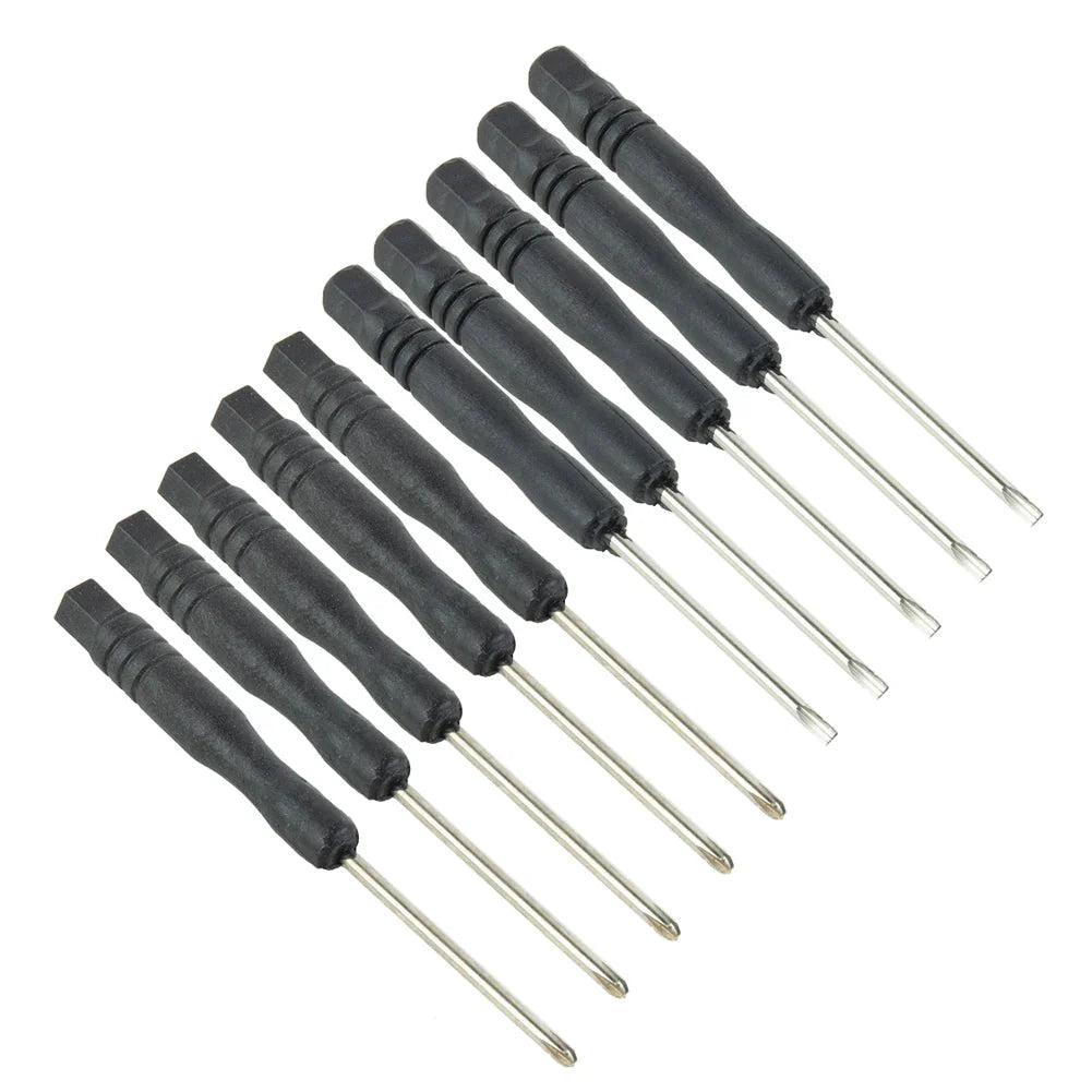 Mini Slotted & Cross Screwdriver Set – 3,22"  / 2mm (10Pcs) Habicare