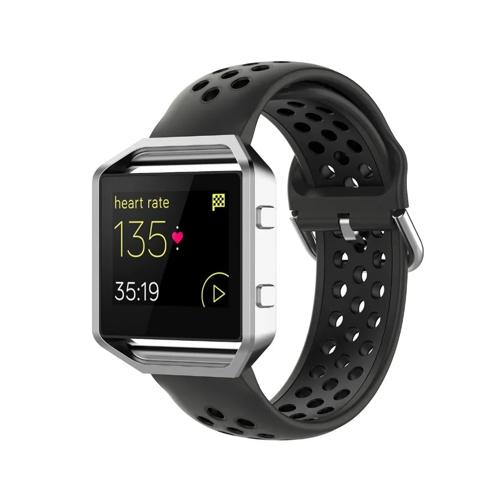 Silicone Sport Strap for the Fitbit Blaze/Versa/Versa 2/Lite Series (15 colours available) Habicare