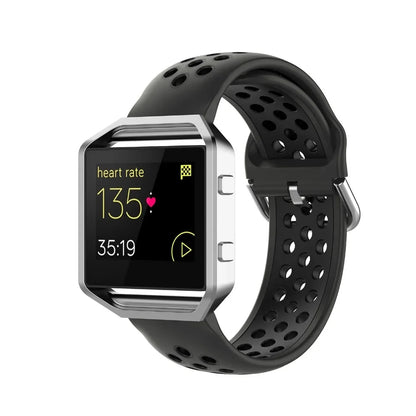 Silicone Sport Strap for the Fitbit Blaze/Versa/Versa 2/Lite Series (15 colours available) Habicare