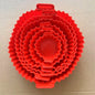 6PC Air Fryer Mats - 450°F Silicone Non-Stick Dual Texture - ShopHub