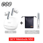QCY Melobuds N50 ANC Earphones with 6 Mics, AI Call Noise Cancellation, Bluetooth 5.4, and Dual Connection - ShopHub