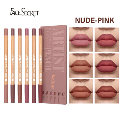 Face Secret Artist Shape Sculpt Lip Liner Pencil Set