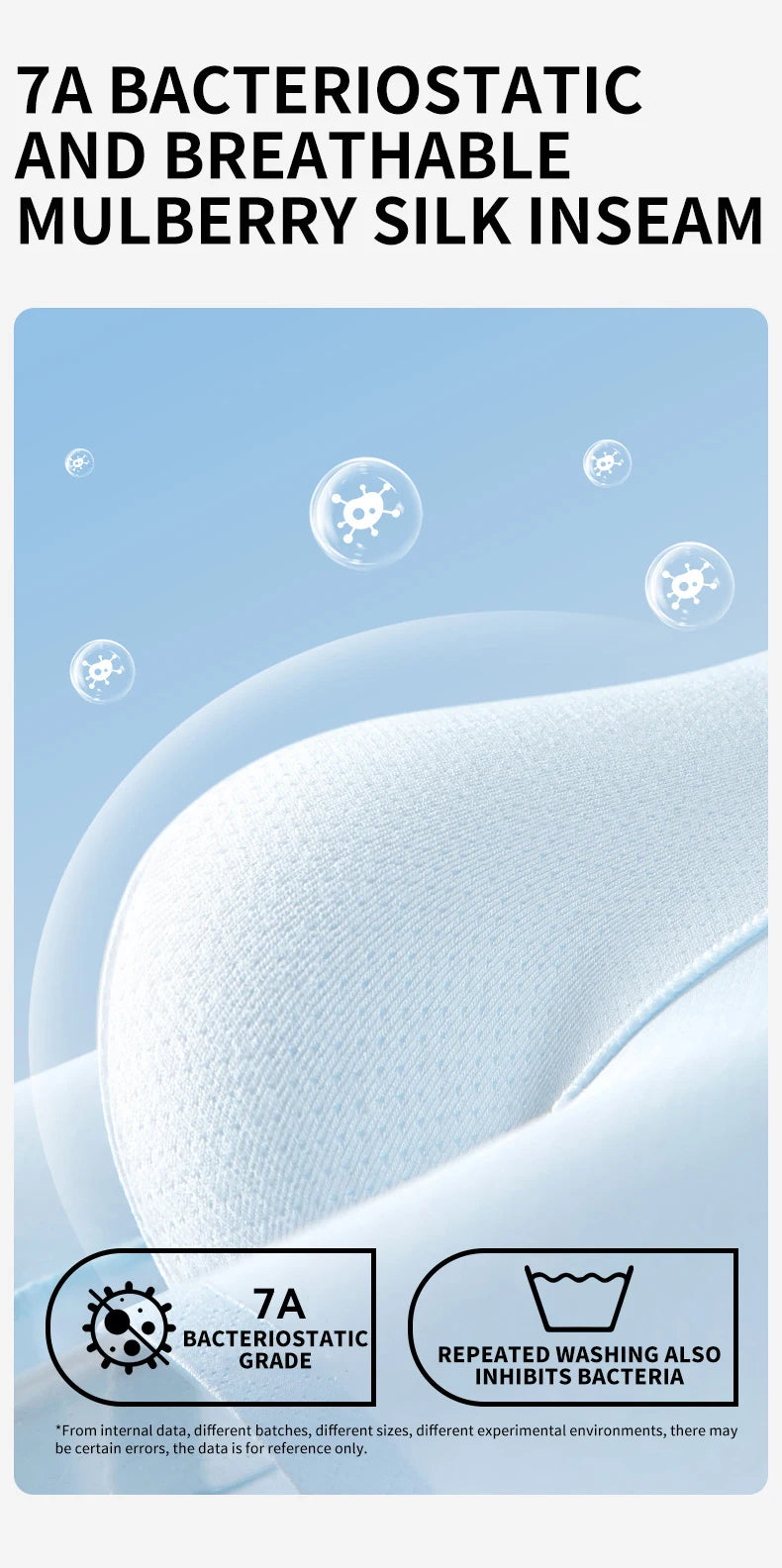 MiiOW Men's Ice Silk Underwear 3Pcs 7A Antibacterial Breathable Briefs - ShopHub