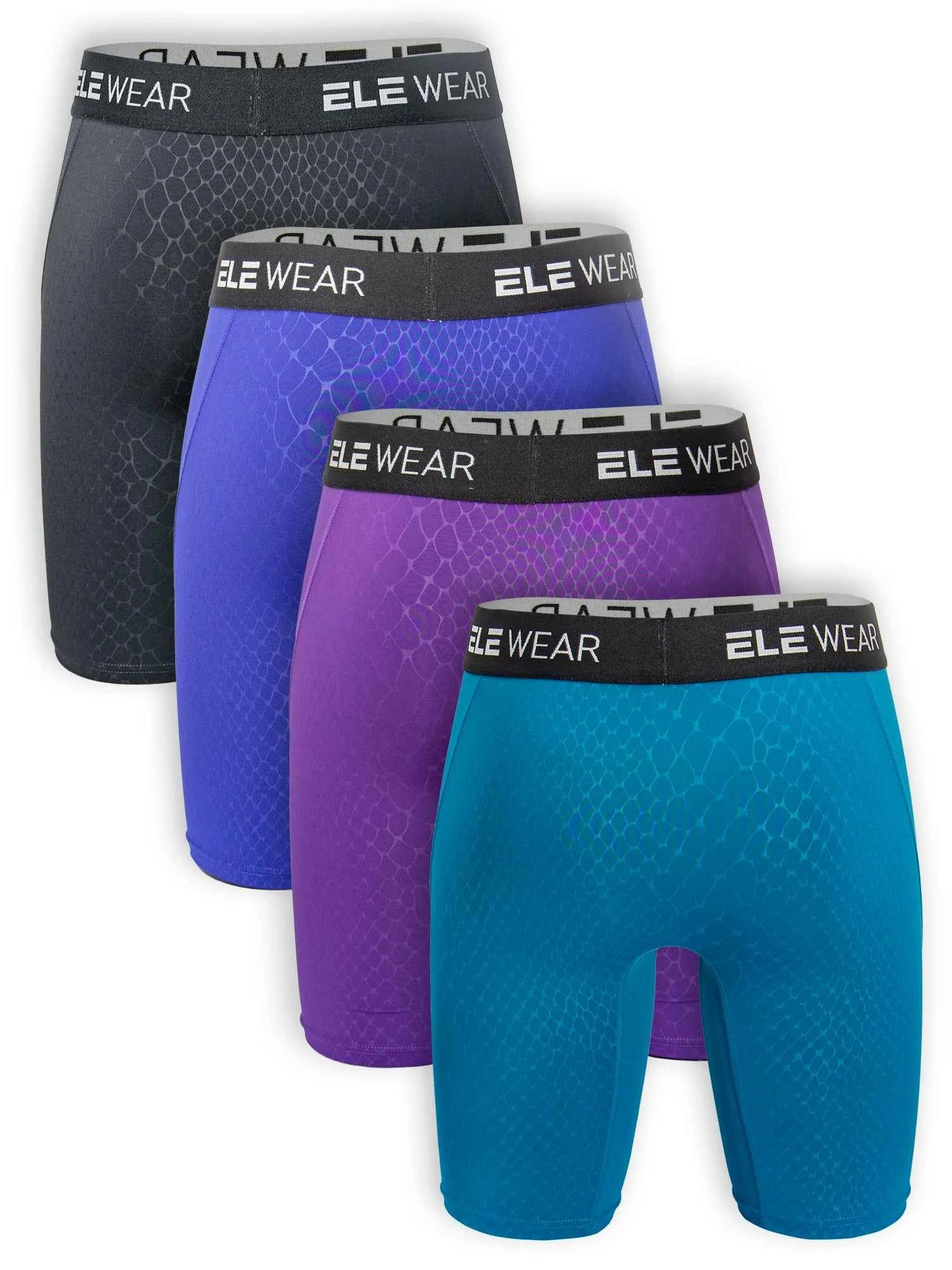 4 Pcs Men's Breathable Boxershorts Plus Size Underwear for a Positive Lifestyle