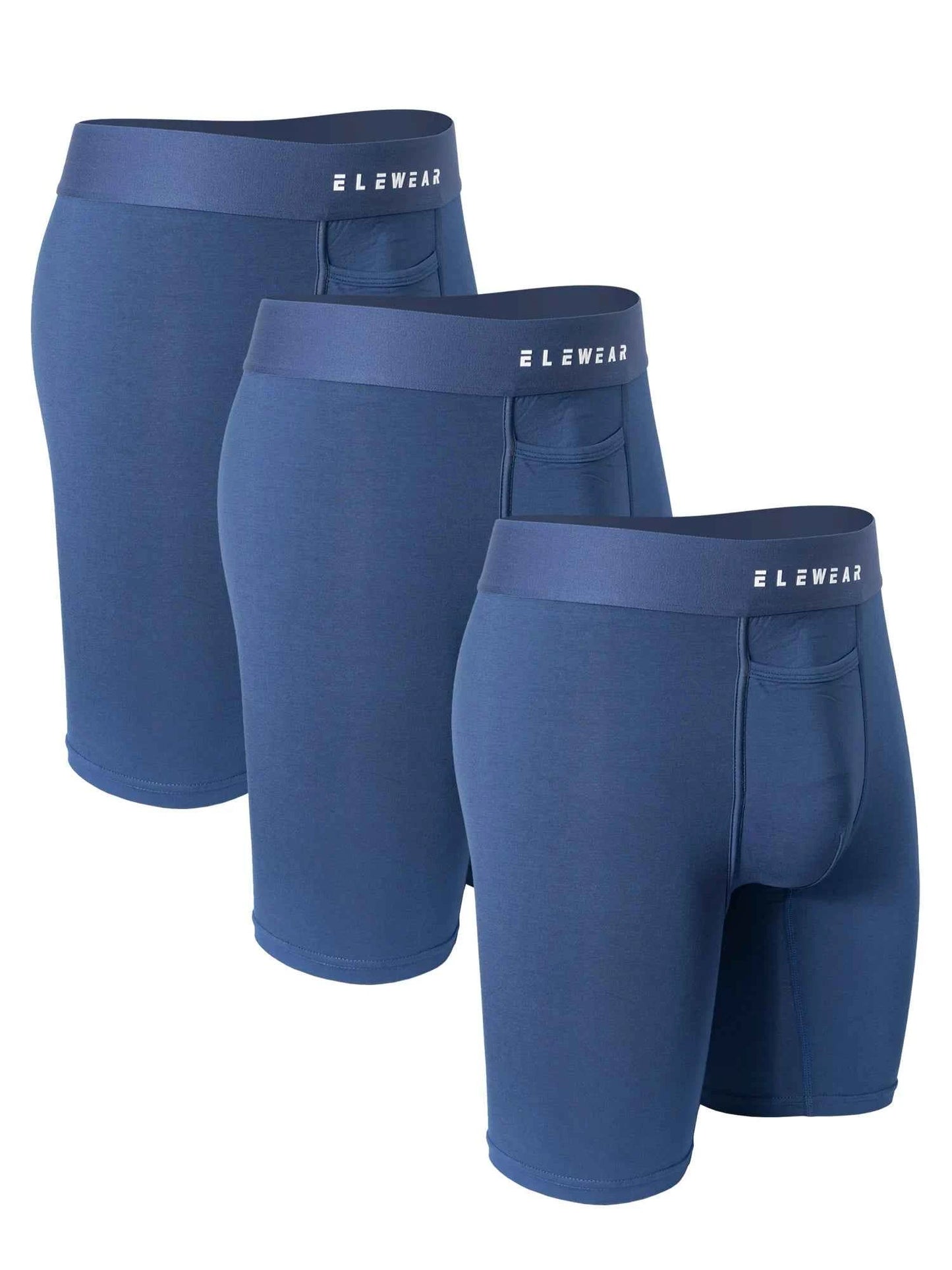 3pcs Men's Breathable Modal Underwear - Open Comfortable Boxershorts