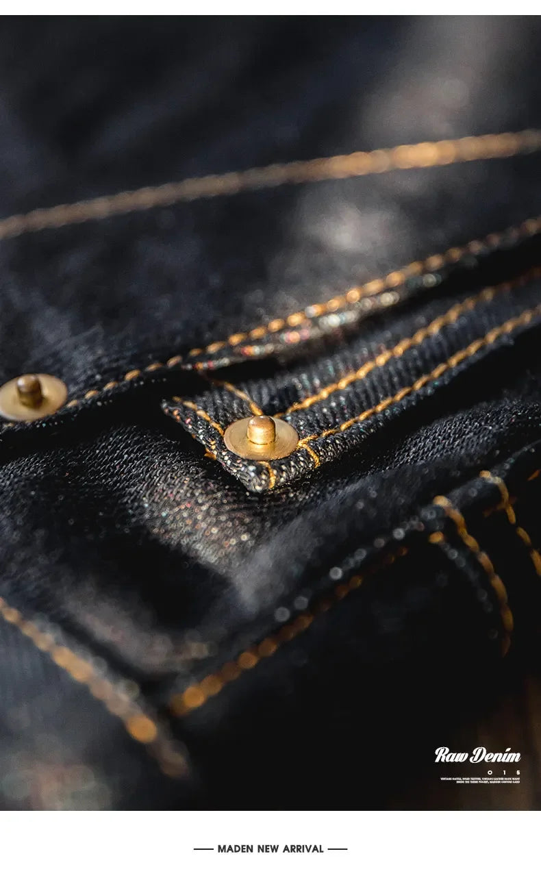 Maden Vintage 13.5OZ Selvedge Raw Denim Jeans