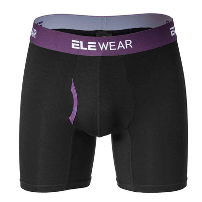 Bamboo Men's Underwear Boxers with Opening - Breathable Boxershorts & Plus Size Fashion Underpants