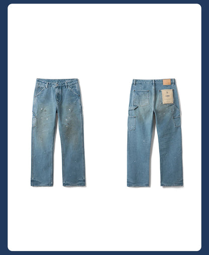 SIMWOOD High Standard Loose Relax 12oz Denim Jeans