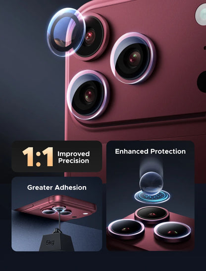 UGREEN Camera Lens Protector for iPhone 18, 17, 16, 15, Pro Max