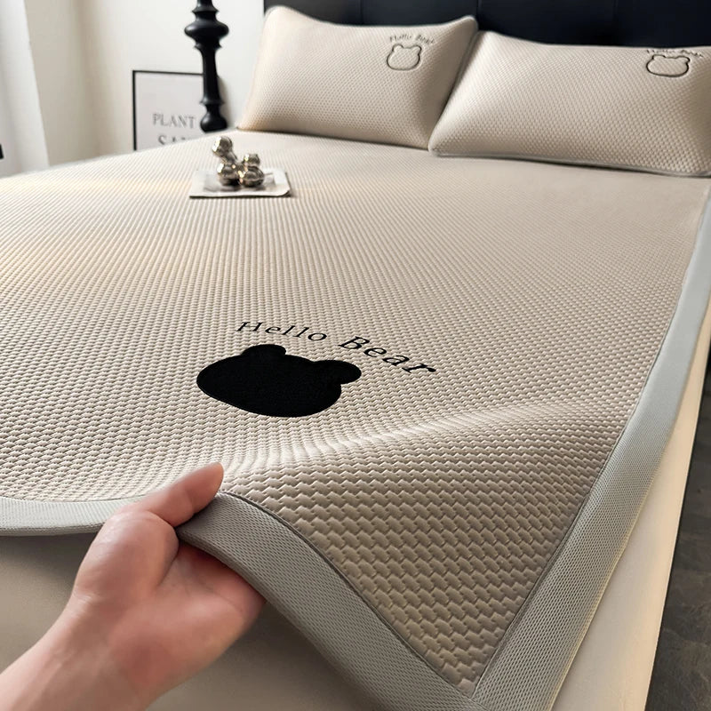 Stay Cool this Summer with Our Premium Cooling Rattan Bed Mat Set