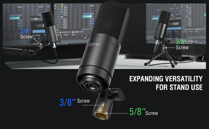 FIFINE XLR Condenser Microphone: Elevate Your Podcast, Streaming, and Vocal Recording