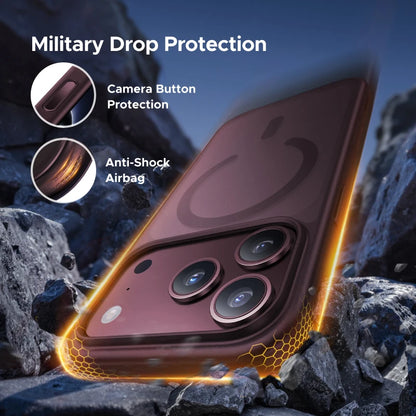 UGREEN Claret Magnetic Case for iPhone 18, 17, Pro Max Case