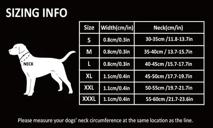 Truelove Pet P-Chain Nylon Dog Collar