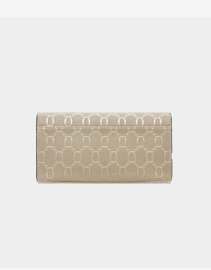 FOXER Split Leather Women's Long Wallet